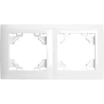 Рамка на 1 пост (белый) Stekker Эрна Элегант 49629