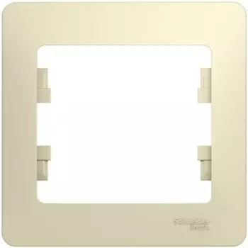 Рамка на 1 пост (бежевый) Systeme Electric GSL000201