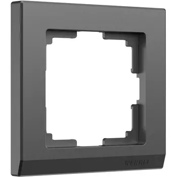 Рамка на 1 пост (графит матовый) Werkel W0011864 (a063115)