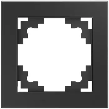 Рамка на 1 пост (графит) Stekker Катрин 39539