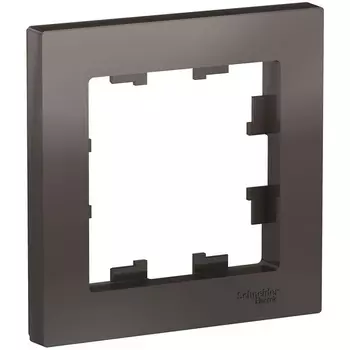 Рамка на 1 пост (мокко) Systeme Electric AtlasDesign ATN000601