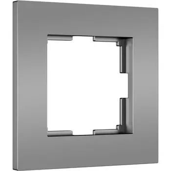 Рамка на 1 пост (серебро софт) Werkel W0012965 (a062811)