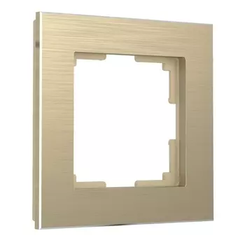 Рамка на 1 пост Aluminium (шампань) Werkel W0011711 (a052312)