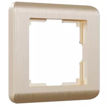 Рамка на 1 пост Stream (шампань) Werkel W0012111 (a051284)