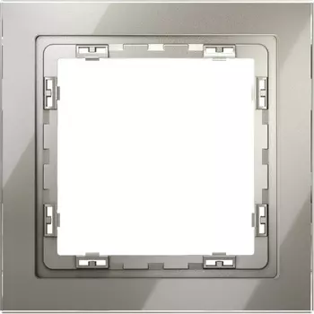 Рамка на 1 пост (шелк, стекло) Voltum S70 VLS110104