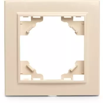 Рамка на 1 пост (слоновая кость) Stekker Эрна 39624