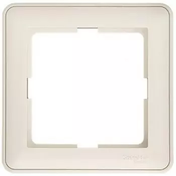 Рамка на 1 пост (слоновая кость) Systeme Electric W59 KD-1-28