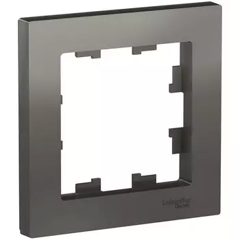 Рамка на 1 пост (сталь) Systeme Electric AtlasDesign ATN000901