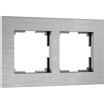 Рамка на 2 поста (алюминий) Werkel W0023506 (a066327)