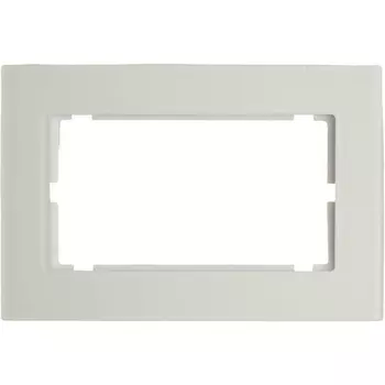 Рамка на 2 поста (белый) Stekker Катрин 49599