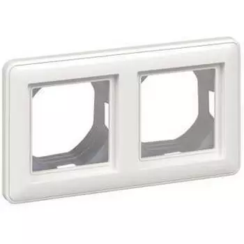 Рамка на 2 поста (белый) Systeme Electric W59 KD-2B-18