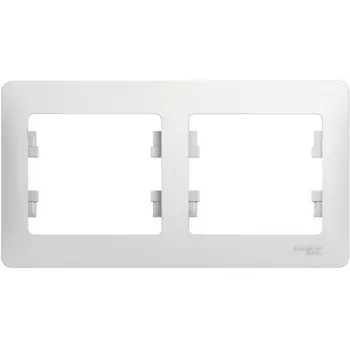 Рамка на 2 поста (белый) Systeme Electric GSL000102