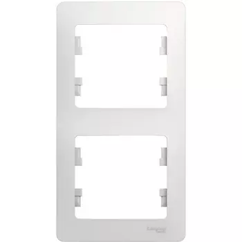 Рамка на 2 поста (белый) Systeme Electric GSL000106