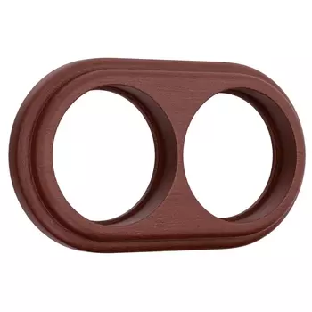 Рамка на 2 поста (итальянский орех) (RAMKA 02 WL15 M54) Werkel W0025225 (a050993)
