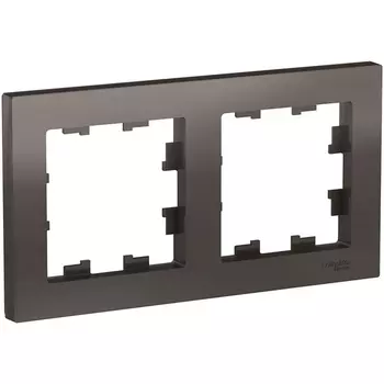 Рамка на 2 поста (мокко) Systeme Electric AtlasDesign ATN000602