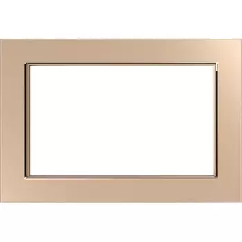 Рамка на 2 поста (шампань) Stekker Катрин 39567