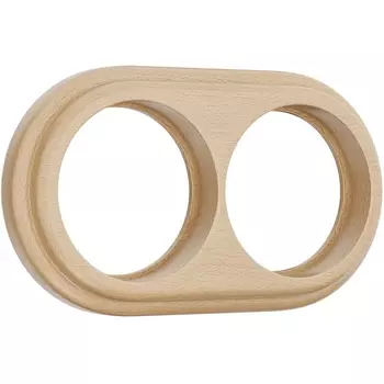 Рамка на 2 поста (светлый бук) Werkel W0025224 (a050996)