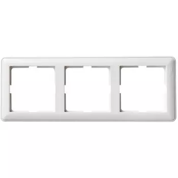 Рамка на 3 поста (белый) Systeme Electric W59 KD-3-18