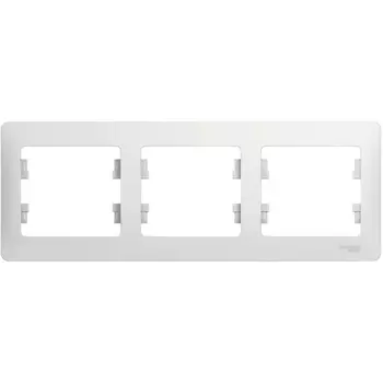 Рамка на 3 поста (белый) Systeme Electric GSL000103