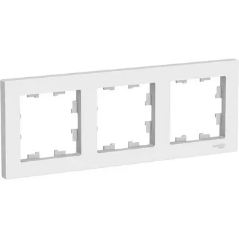 Рамка на 3 поста (белый) Systeme Electric AtlasDesign ATN000103
