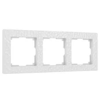 Рамка на 3 поста Hammer (белый) Werkel W0032401 (a052519)