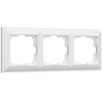 Рамка на 3 поста (белый) (a051020) Werkel Fiore белый W0032201