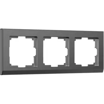 Рамка на 3 поста (графит матовый) Werkel W0031864 (a063117)