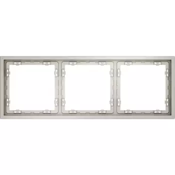 Рамка на 3 поста (кашемир) Voltum S70 VLS100303