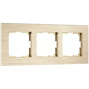 Рамка на 3 поста (шампань) Werkel W0033511 (a066335)