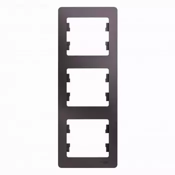 Рамка на 3 поста (сиреневый туман) Systeme Electric Glossa GSL001407