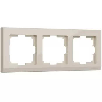 Рамка на 3 поста Stark (слоновая кость) Werkel W0031803 (a050910)