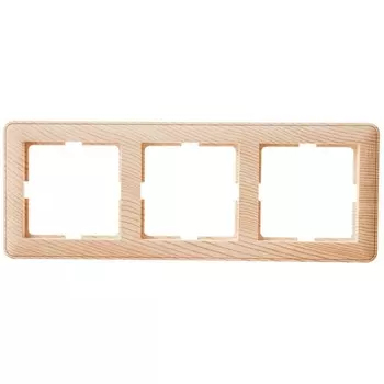 Рамка на 3 поста (сосна) Systeme Electric W59 KD-3-78