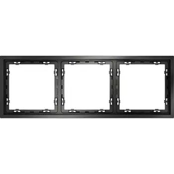 Рамка на 3 поста (титан) Voltum S70 VLS100306