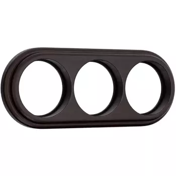 Рамка на 3 поста (венге) (RAMKA 03 WL15 M8) Werkel W0035226 (a050995)