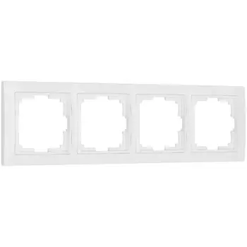 Рамка на 4 поста Snabb basic (белый) Werkel W0042001 (a051301)