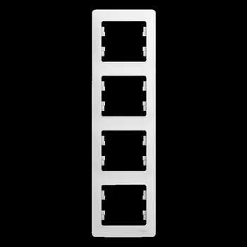 Рамка на 4 поста (белый) Systeme Electric GSL000108