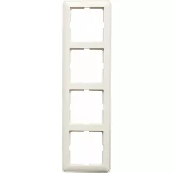 Рамка на 4 поста (слоновая кость) Systeme Electric KD-4-28