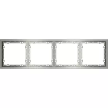 Рамка на 4 поста (сталь) Voltum S70 VLS100405