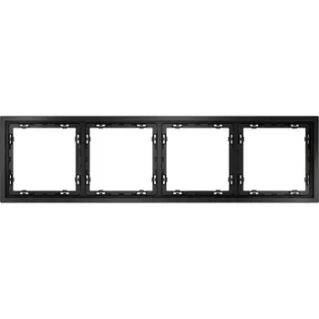 Рамка на 4 поста (титан) Voltum S70 VLS100406