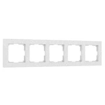 Рамка на 5 постов Hammer (белый) Werkel W0052401 (a052529)