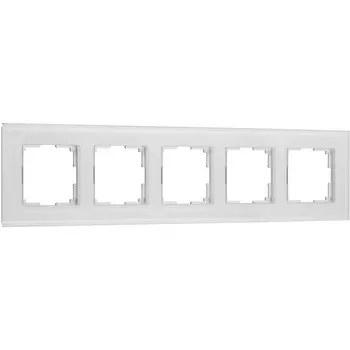 Рамка на 5 постов (белый) Werkel W0053101