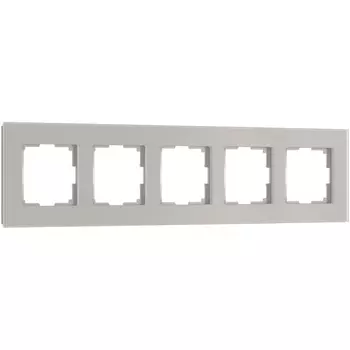 Рамка на 5 постов (дымчатый) Werkel W0053117