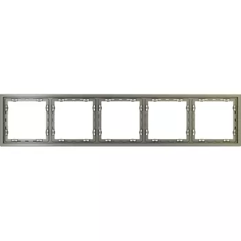 Рамка на 5 постов (шелк) Voltum S70 VLS100504