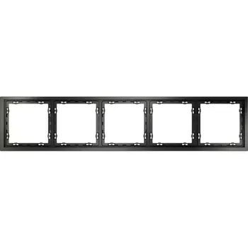 Рамка на 5 постов (титан) Voltum S70 VLS100506