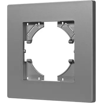 Рамка пластиковая FRM-PERIO-PL-1-GR (Arlight) 049690