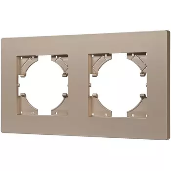 Рамка пластиковая FRM-PERIO-PL-2-GD (Arlight) 049753