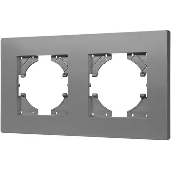 Рамка пластиковая FRM-PERIO-PL-2-GR (Arlight) 049752