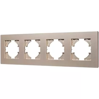 Рамка пластиковая FRM-PERIO-PL-4-GD (Arlight) 049761