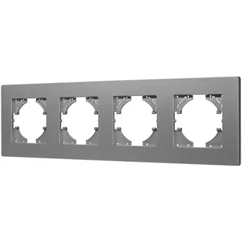 Рамка пластиковая FRM-PERIO-PL-4-GR (Arlight) 049760