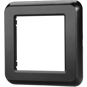 Рамка пластиковая FRM-VERSA-PL-1-BK (Arlight) 043768